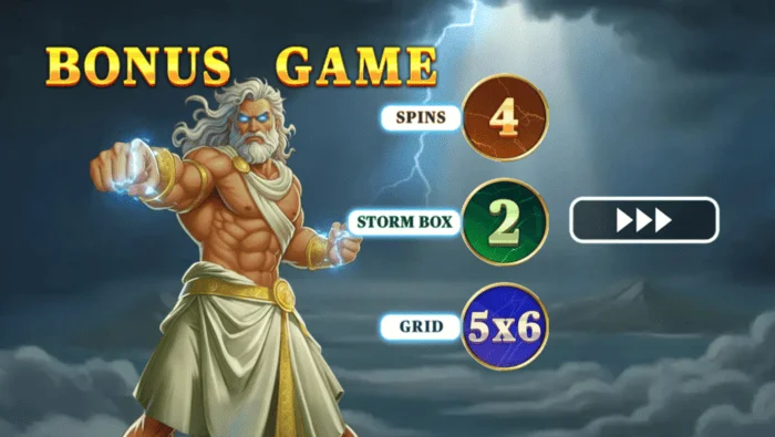 Pots of Power: Zeus - rozszerzona siatka 5x6 w Hold & Win z Lightning Frames